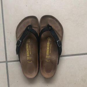 Black Birkenstocks